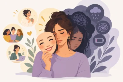 When Women Smile While They Are Struggling Inside